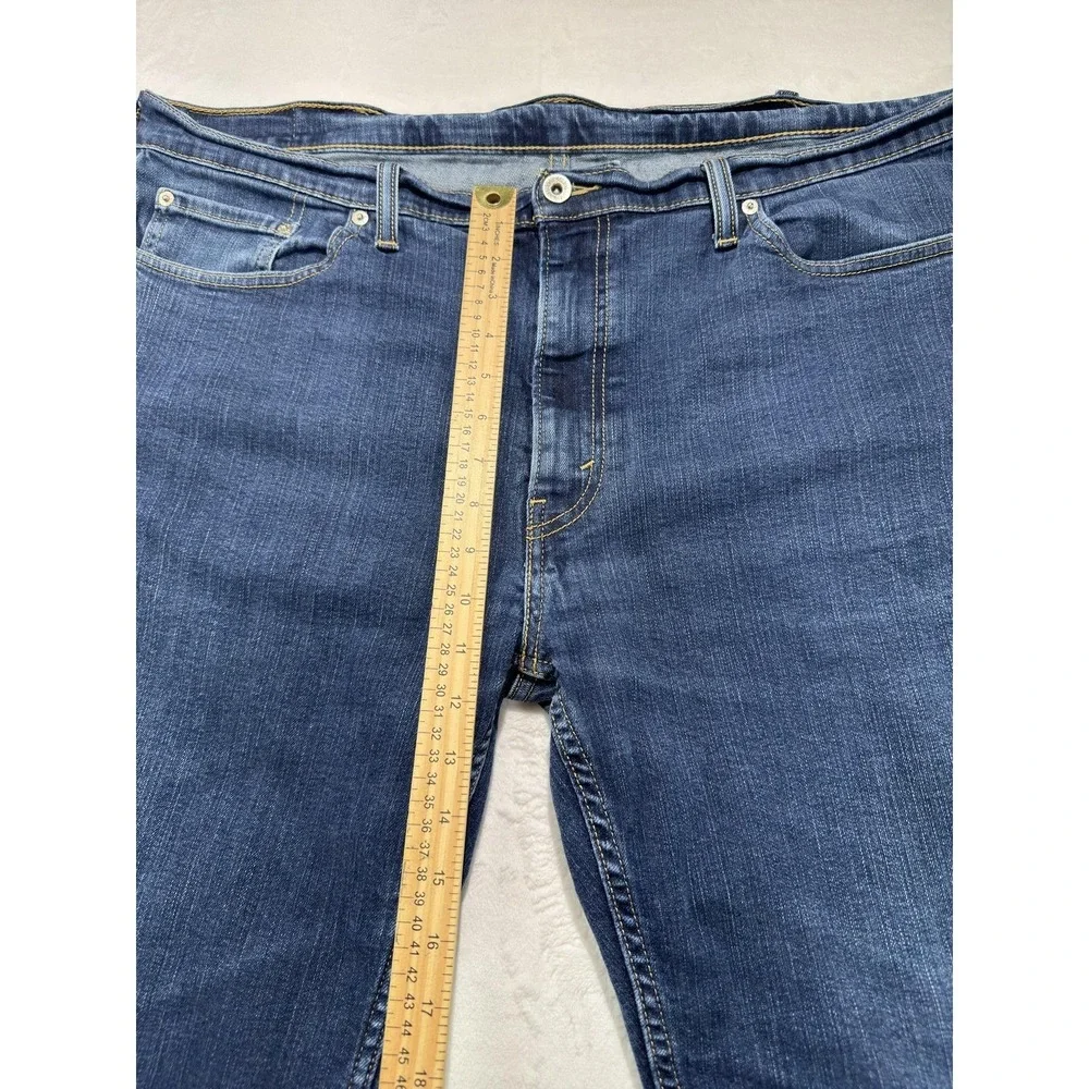 Levis 514 Jeans Mens 40x26 Blue Denim Straight Leg Regular Fit Medium Wash